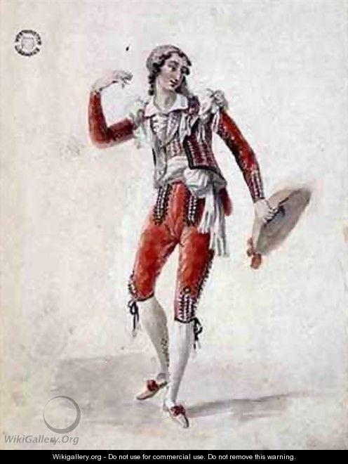 De Begnis of the Kings Theatre as Figaro in The Marriage of Figaro - Maxim Gauci