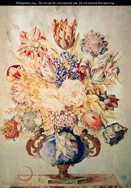 A Vase of Flowers - Giovanna Garzoni