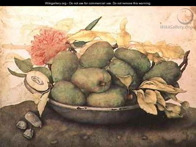 A Bowl of Pears - Giovanna Garzoni