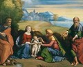 The Holy Family with St Anne and Joachim - Garofalo