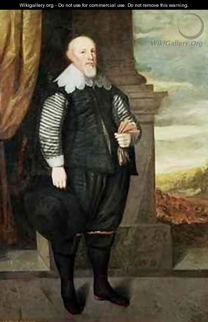 Portrait of Sir Arthur Ingram - George Geldorp