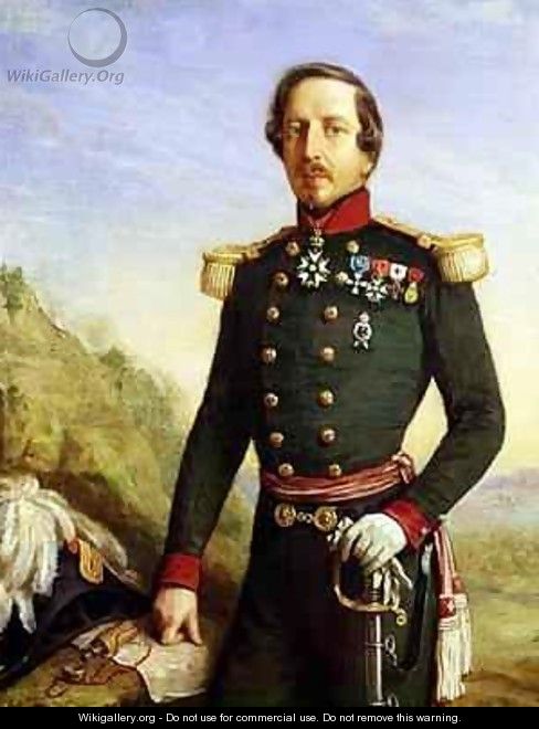 Portrait of Napoleon III 1808-73 - Felix Francois Barthelemy Genaille