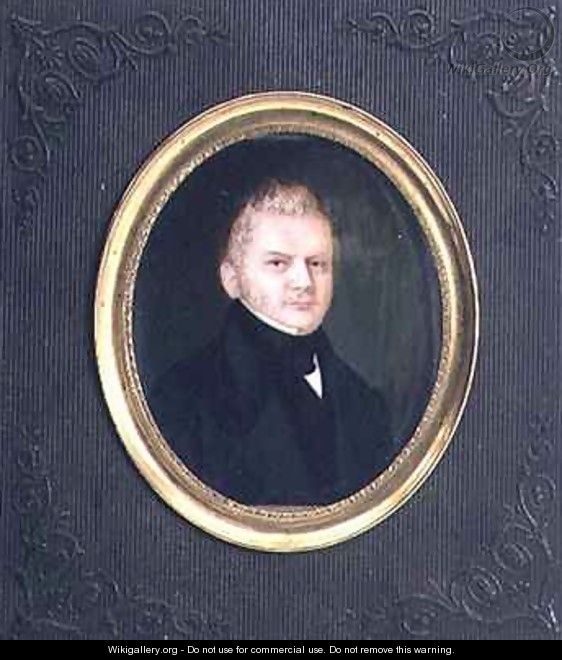 Portrait of Alexander Muravyov - Wilhelmina Feodorovna Gebhard