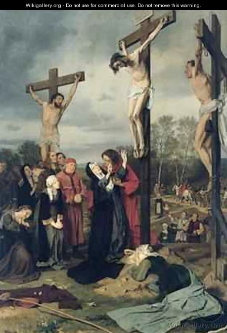 Crucifixion - Eduard Karl Franz von Gebhardt