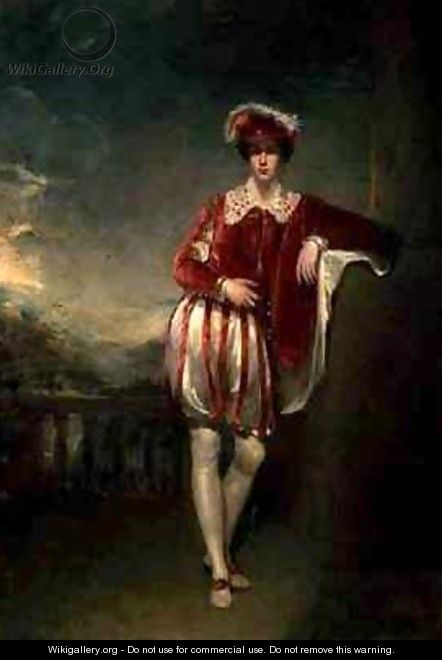 The Actor William Henry West Betty 1791-1874 - Andrew Geddes