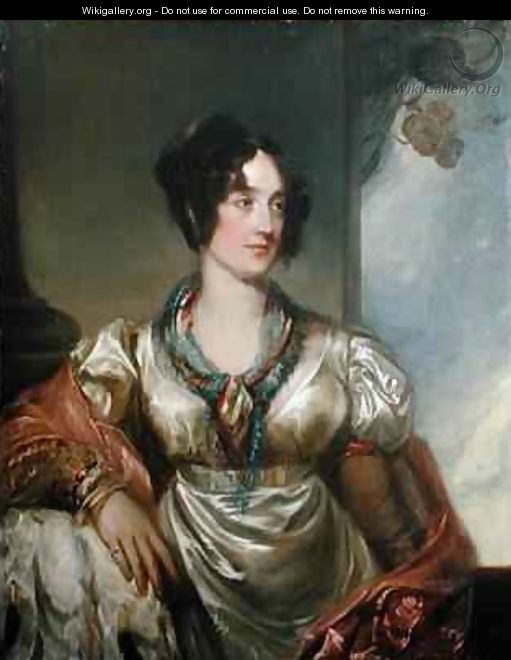 Portrait of Lady Milner - Andrew Geddes
