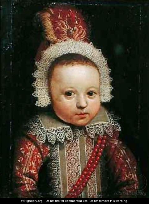 Portrait of an Infant - Wybrand Simonsz. de Geest