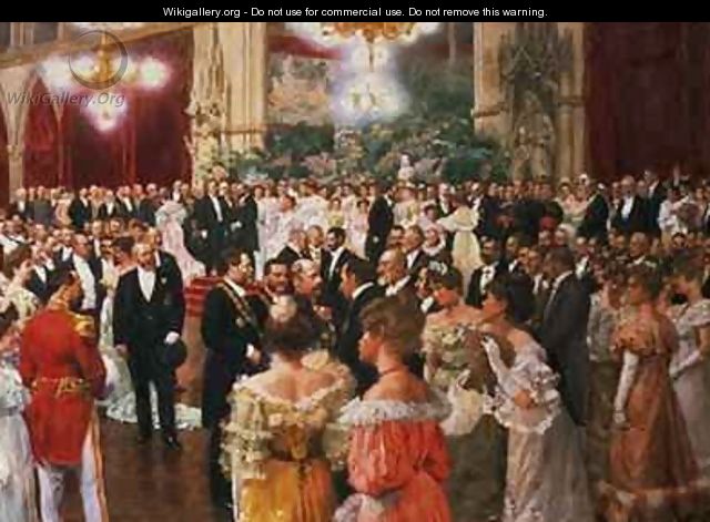 The Viennese Ball - Wilhelm Gause