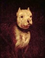 Portrait of a bulldog - Theodore Gericault