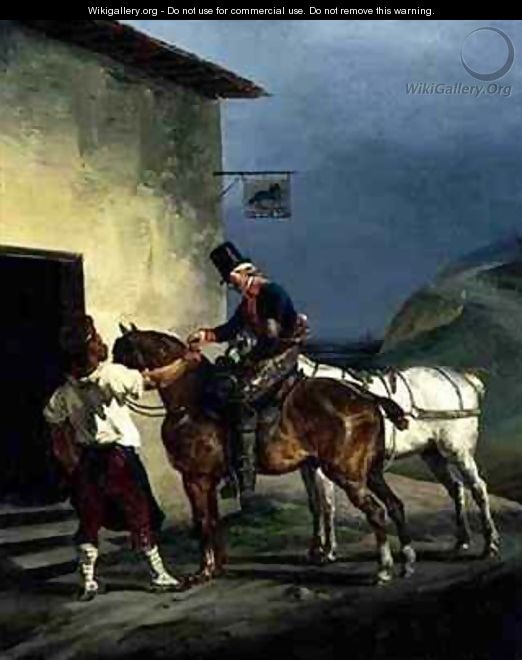 The White Horse Tavern - Theodore Gericault