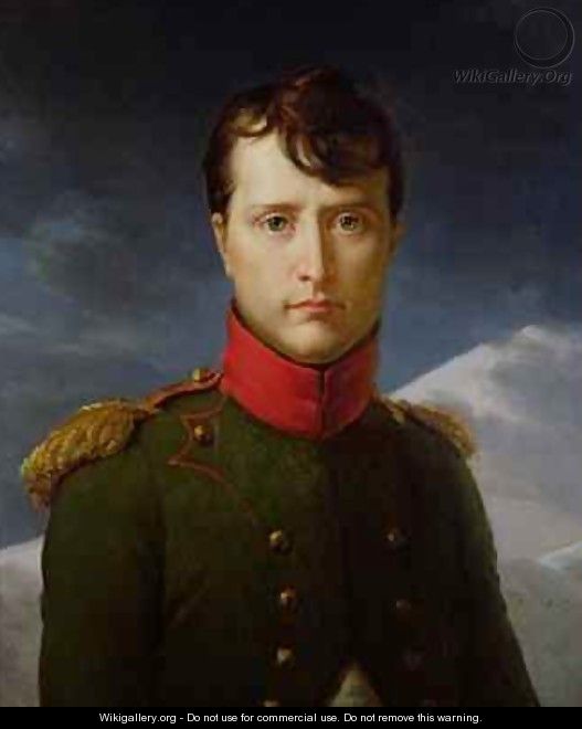 Portrait of Napoleon Bonaparte 1769-1821 1st Consul - Baron Francois Gerard