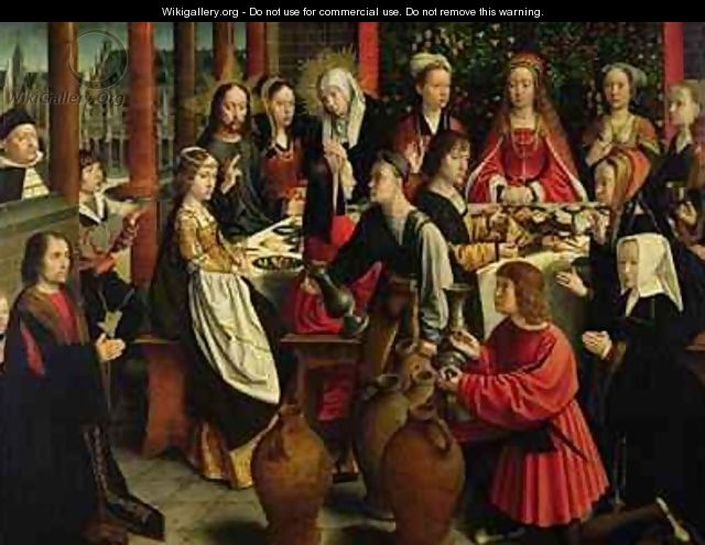 The Marriage Feast at Cana - Gerard David