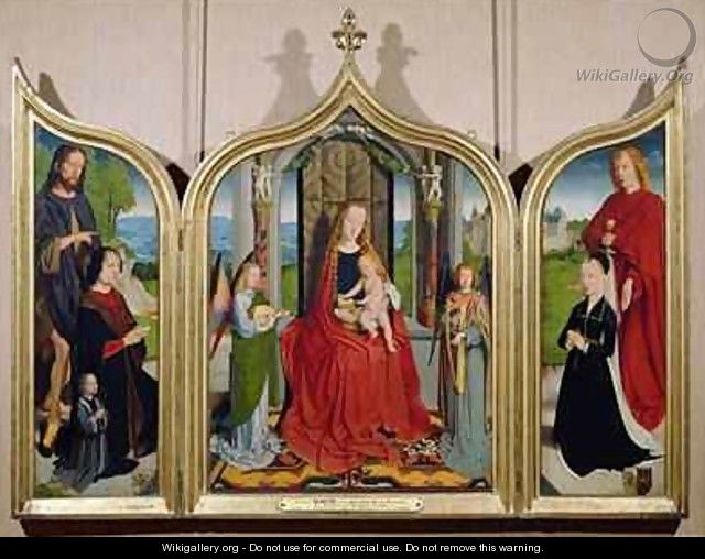 The Triptych of the Sedano Family - Gerard David
