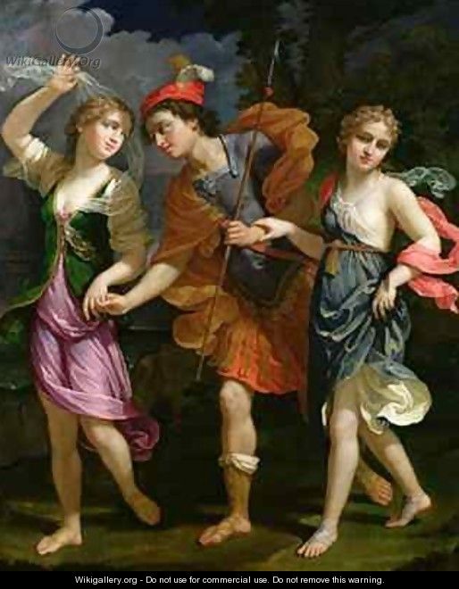 Theseus with Ariadne and Phaedra - Benedetto Gennari