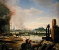 Hamburg after the Fire of 1842 - Johann Martin Gensler