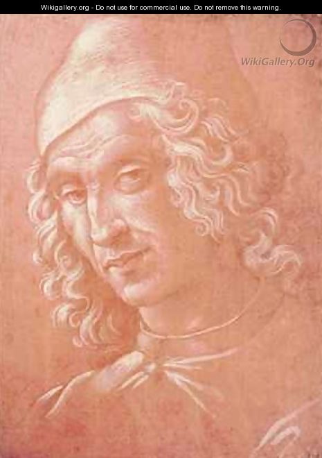 Head of a Man - Davide Ghirlandaio