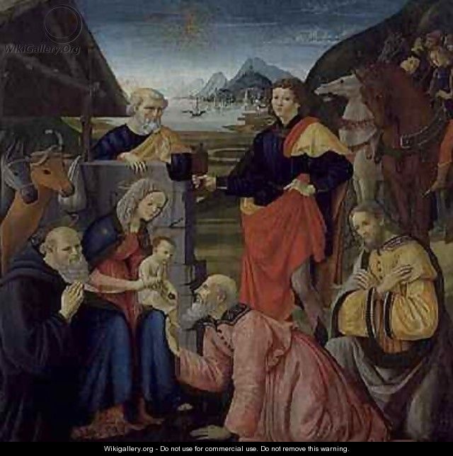 The Adoration of the Magi - Davide & Domenico Ghirlandaio