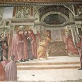 The Angel appearing to St Zacharias in the Temple - Davide & Domenico Ghirlandaio