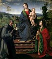 Madonna and Child with St Francis of Assisi and St Mary Magdalene - Ridolfo Ghirlandaio
