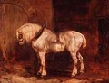 A Cart Horse - Theodore Gericault
