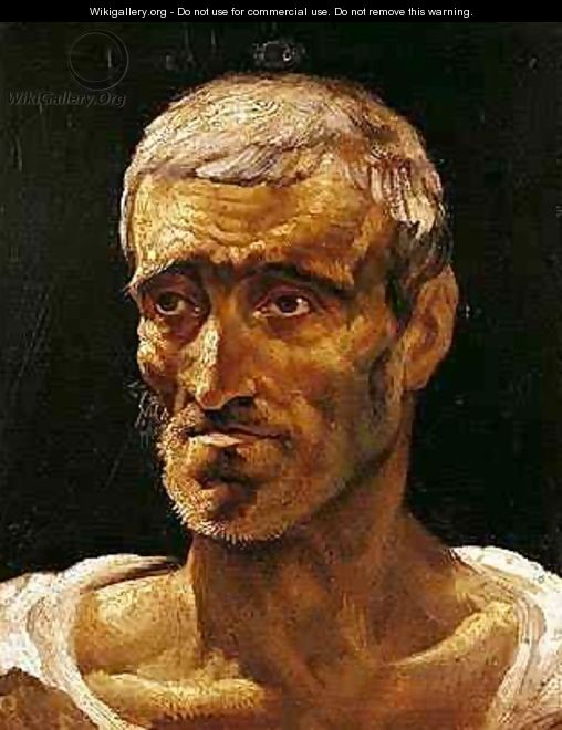Head of a Shipwrecked Man - Theodore Gericault