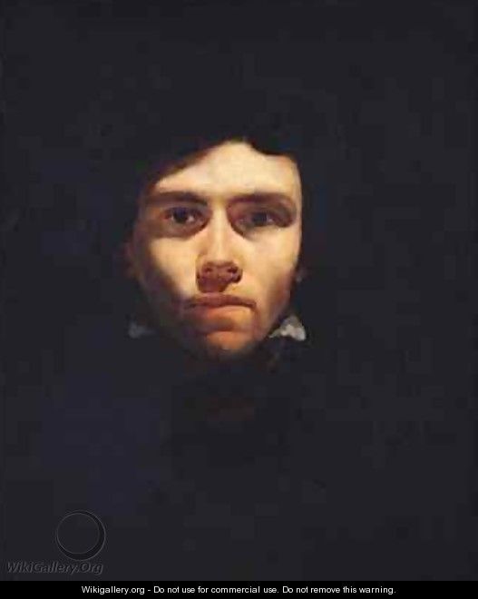 Portrait of Eugene Delacroix 1798-1863 - Theodore Gericault