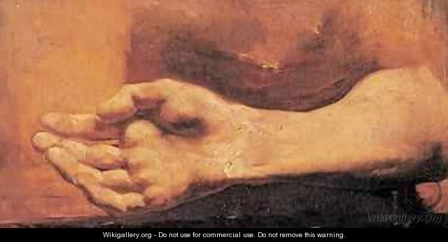 Study of a Hand and Arm - Theodore Gericault