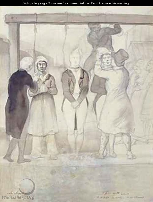 Execution in London - Theodore Gericault