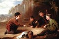 Playing Marbles - William Gill
