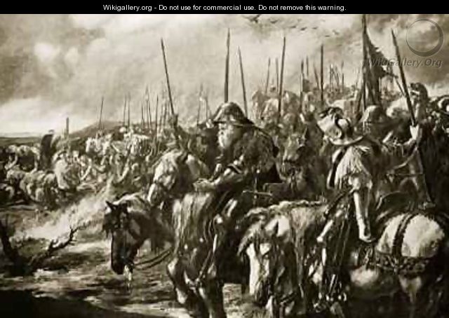 The Morning of the Battle of Agincourt - Sir John Gilbert