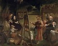 Rembrandt in his Studio - Sir John Gilbert
