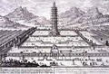 The Porcelain Tower of Nanking 2 - (after) Fischer von Erlach, Johann Bernhard