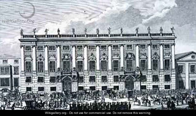 Palace of Prince Eugene of Savoy Vienna - (after) Fischer von Erlach, Johann Bernhard