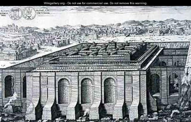 The Temple of Solomon Jerusalem - (after) Fischer von Erlach, Johann Bernhard
