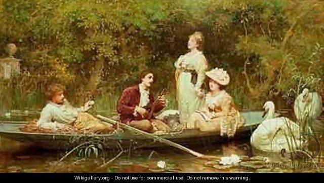 Fair quiet and sweet rest - Sir Samuel Luke Fildes