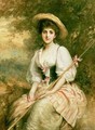 Mrs Stuart M Samuel as Phyllida The Shepherdess - Sir Samuel Luke Fildes