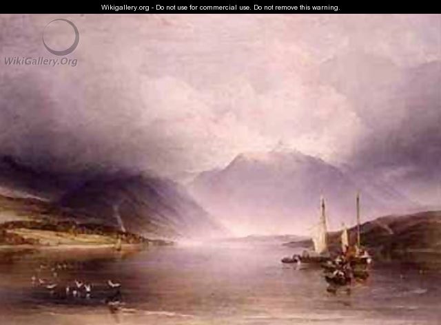 Loch Etive Argyllshire - (after) Fielding, A.V. Copley