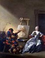The Harlequin Painter - Giovanni Domenico Ferretti