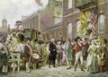 Washingtons Inauguration at Philadelphia in 1793 - Jean-Leon Gerome Ferris