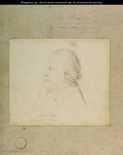 Portrait of William Blake - John Flaxman
