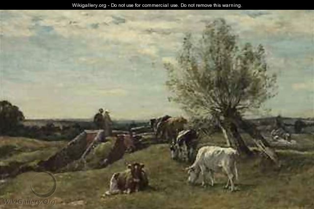 Landscape and Cattle - Mark Fisher