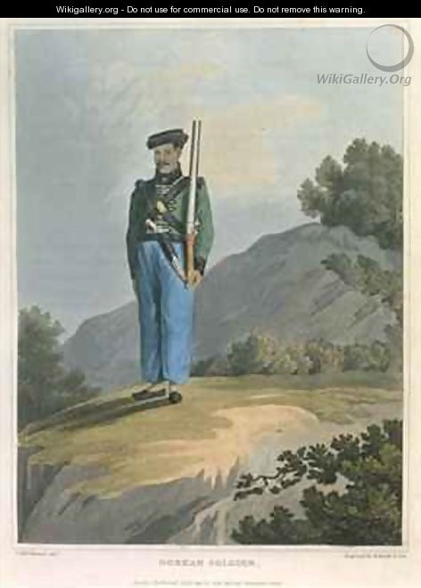 Gorkah Soldier - (after) Fitzclarence, George Augustus