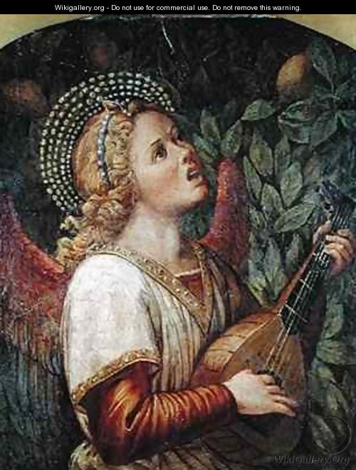 Angel Musician - Melozzo da Forli