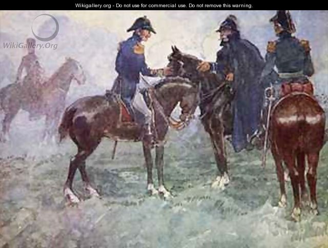 Not till after the battle did Blucher and Wellington meet - A.S. Forrest