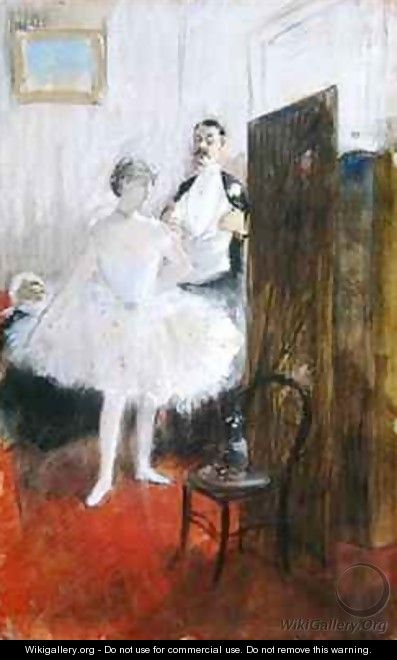 The Dressing Room - Jean-Louis Forain