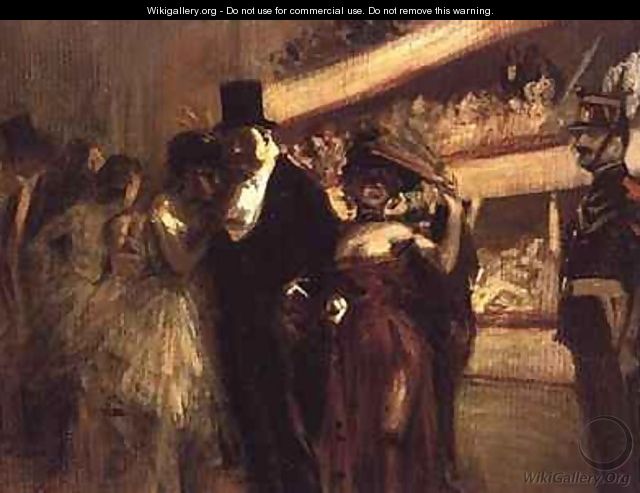 The Opera Stage - Jean-Louis Forain
