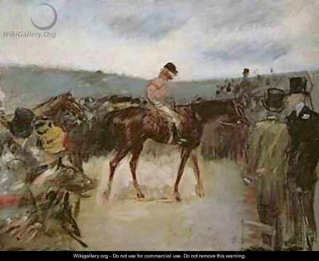 At the races - Jean-Louis Forain