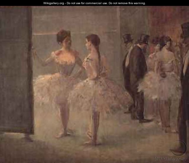 Dancers in the Wings at the Opera - Jean-Louis Forain