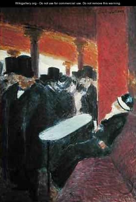 At the Folies Bergeres - Jean-Louis Forain