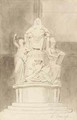 Design for the Monument of Lord Mansfield Westminster Abbey - John Flaxman